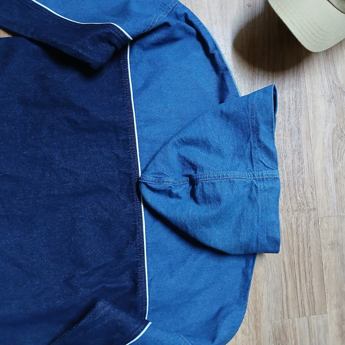 Adidas 아디다스 제니 데님 크롭 아노락 후드 청 후드 상품이미지9