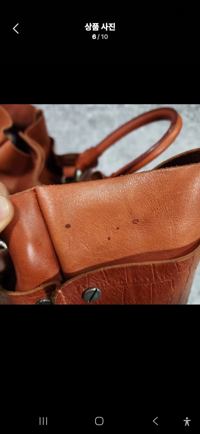 끌로에 레드 빅 토트백 상품이미지6