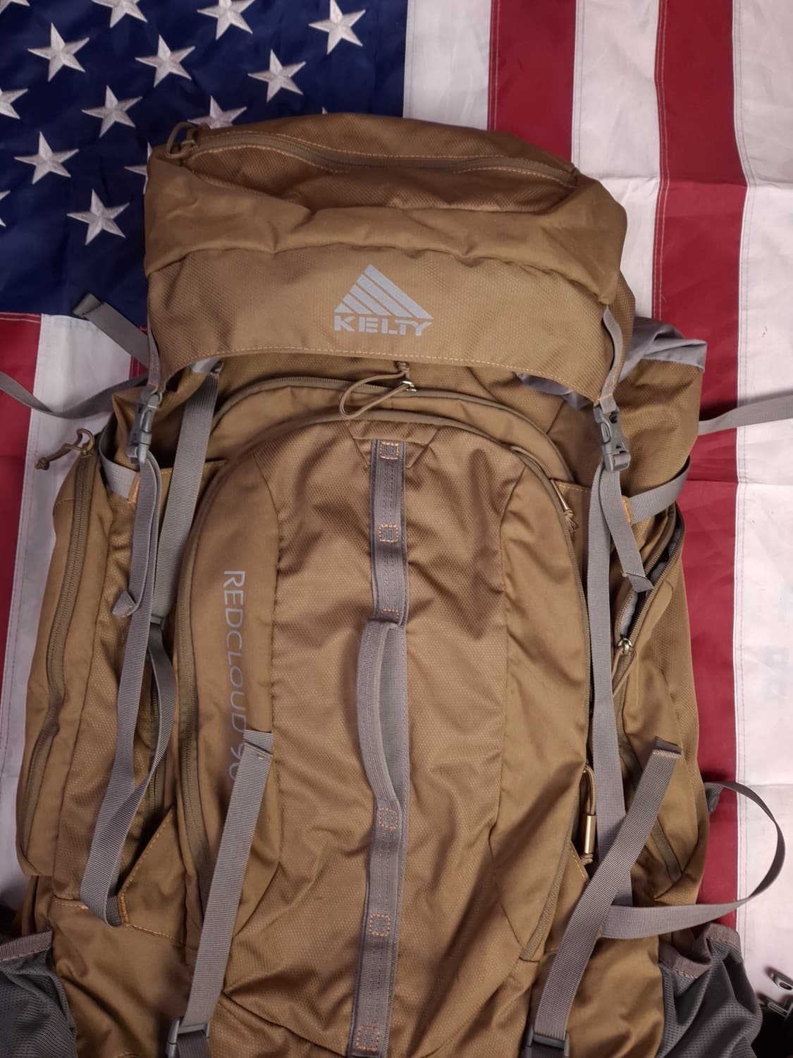 오리지날 켈티 밀리터리 라인 레드클리우드 대형배낭 상품이미지3