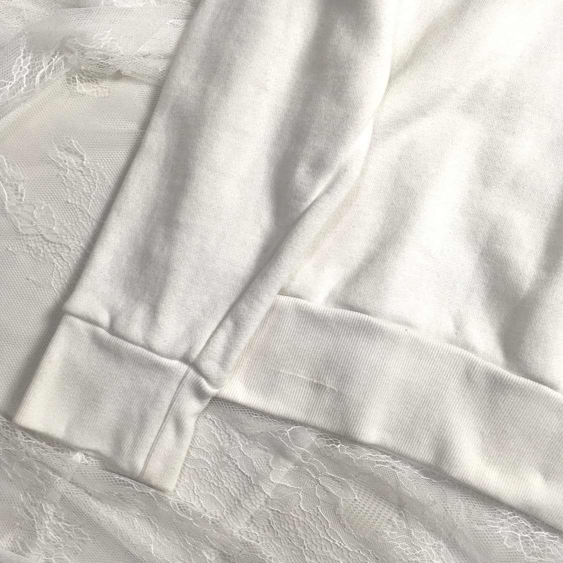 지프 생화이트 맨투맨 상품이미지4