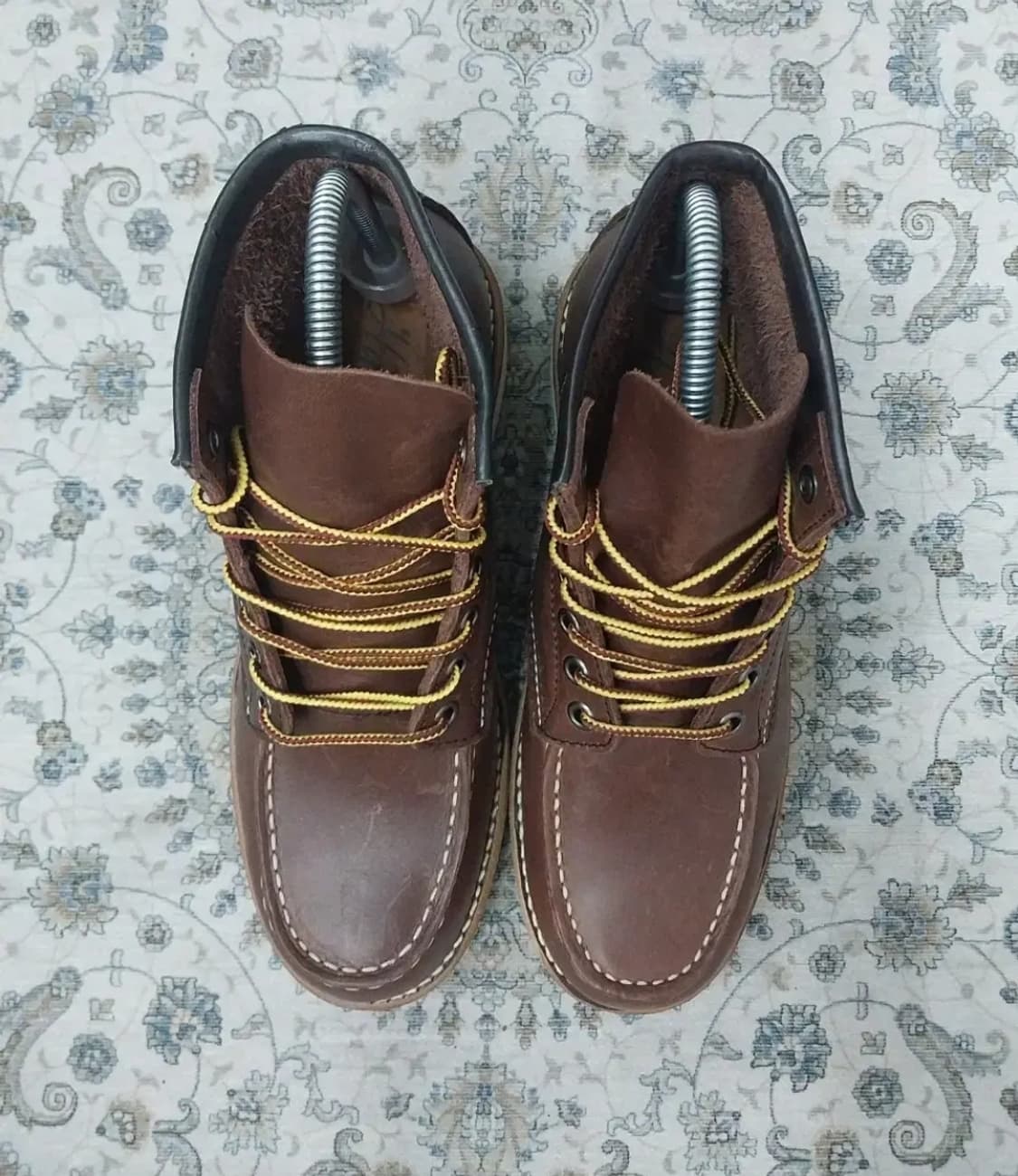 245-255)호킨스 스폰사 브라운 가죽 부츠 상품이미지3