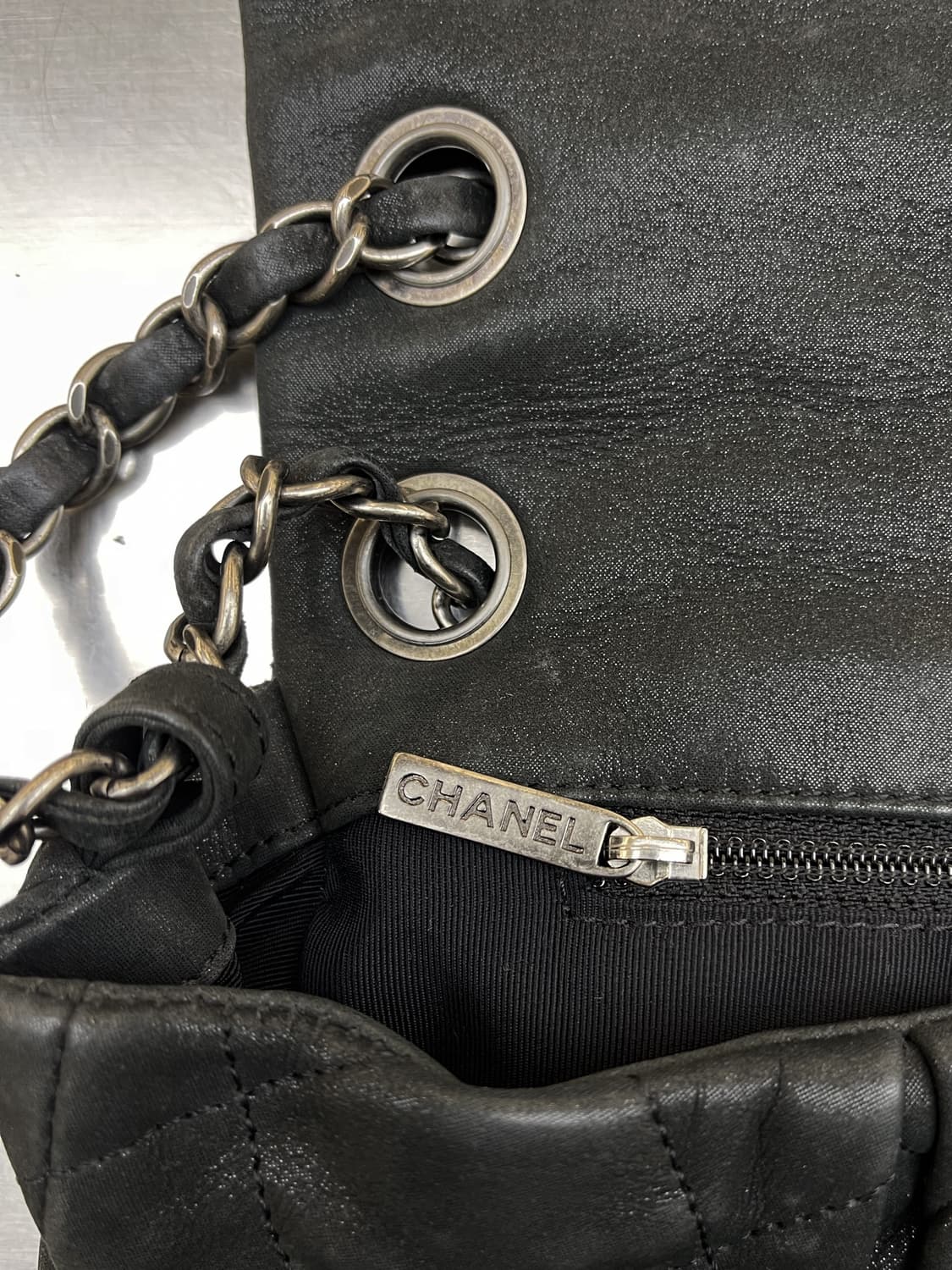 샤넬 2010/2011 이리데슨트 카프스킨 백 상품이미지6