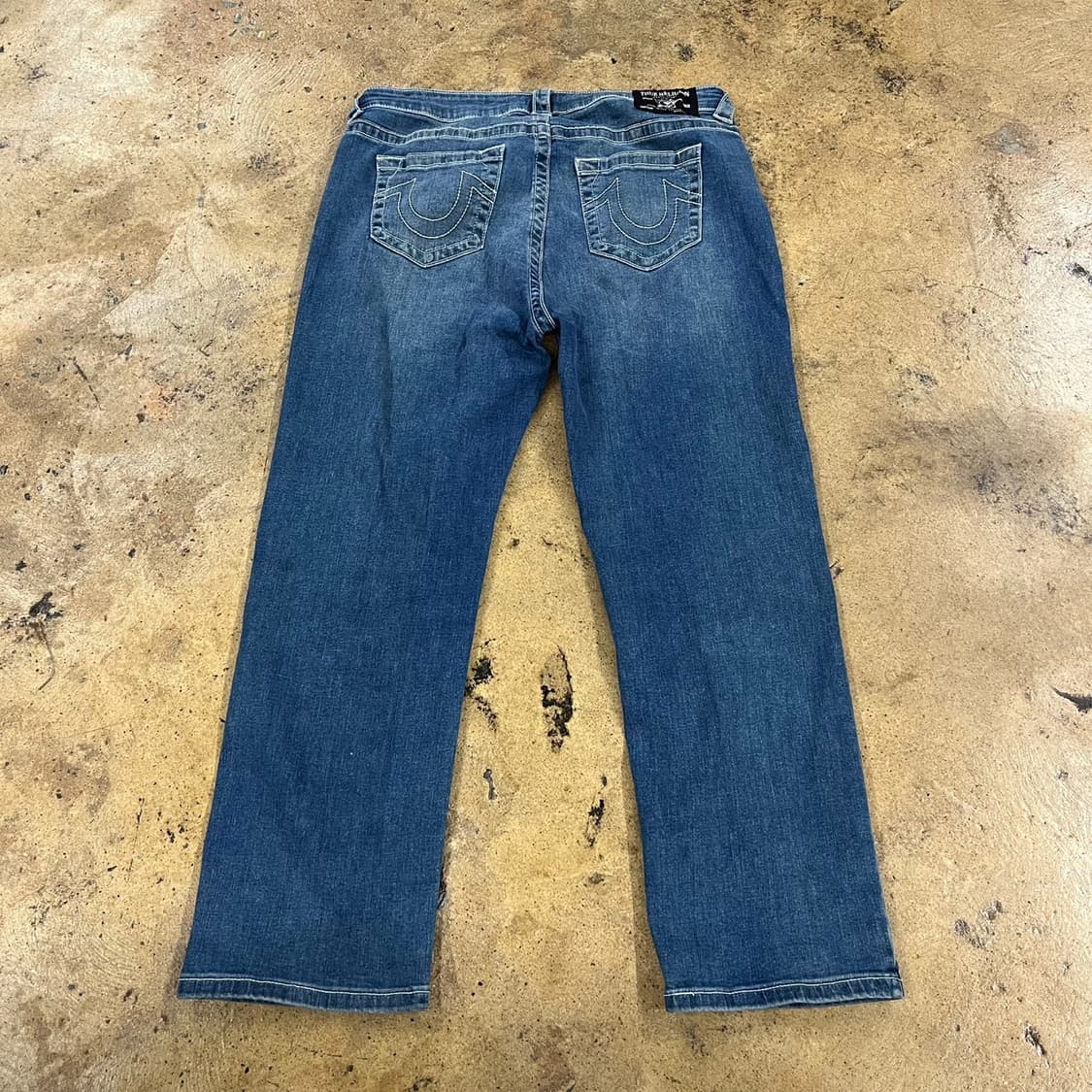 [정품/32] 트루릴리젼 블루 데님 청바지 b18 상품이미지3