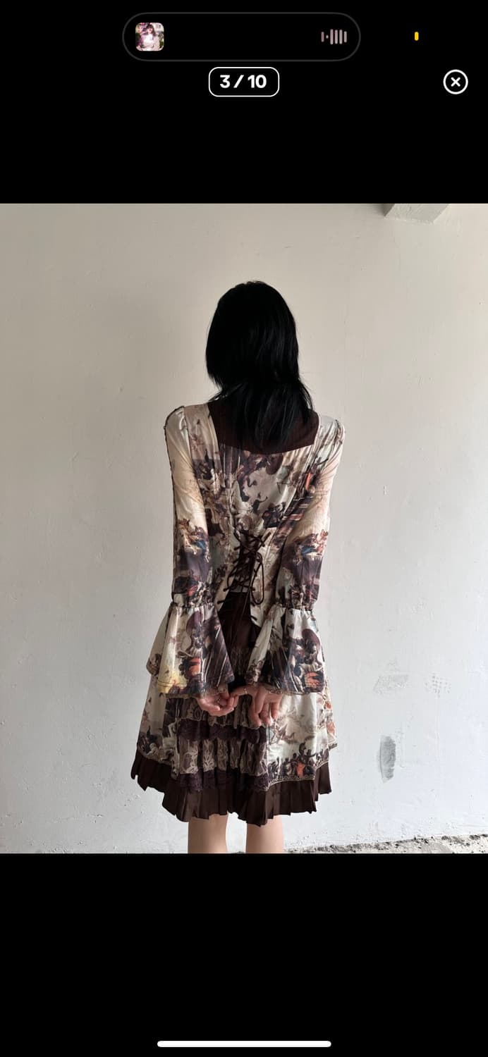 Ozz Croce 오즈온 코르셋 드레스 원피스 상품이미지1