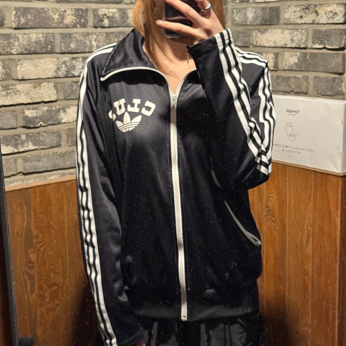 95) 아디다스 파이어버드 삼선 클럽 져지 트랙탑 집업 블랙 상품이미지10