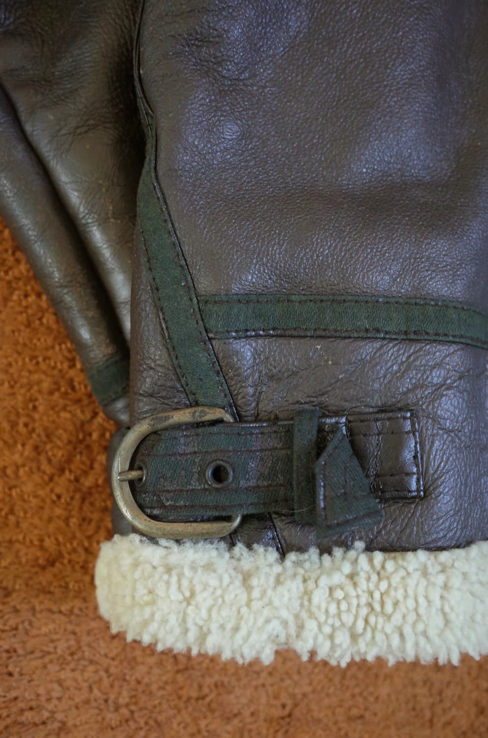 B-3 양가죽 무스탕 자켓 상품이미지5