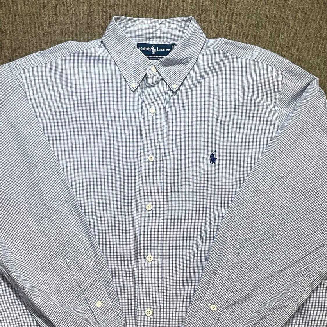 (16 1/2-34) POLO 폴로 랄프로렌 체크셔츠   상품이미지7
