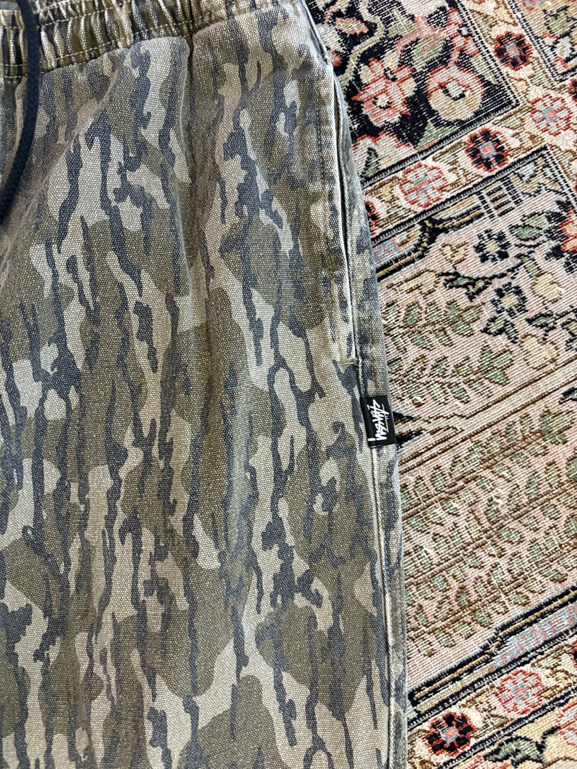 Stussy Mossy Oak Canvas Beach Pant Camo 상품이미지2