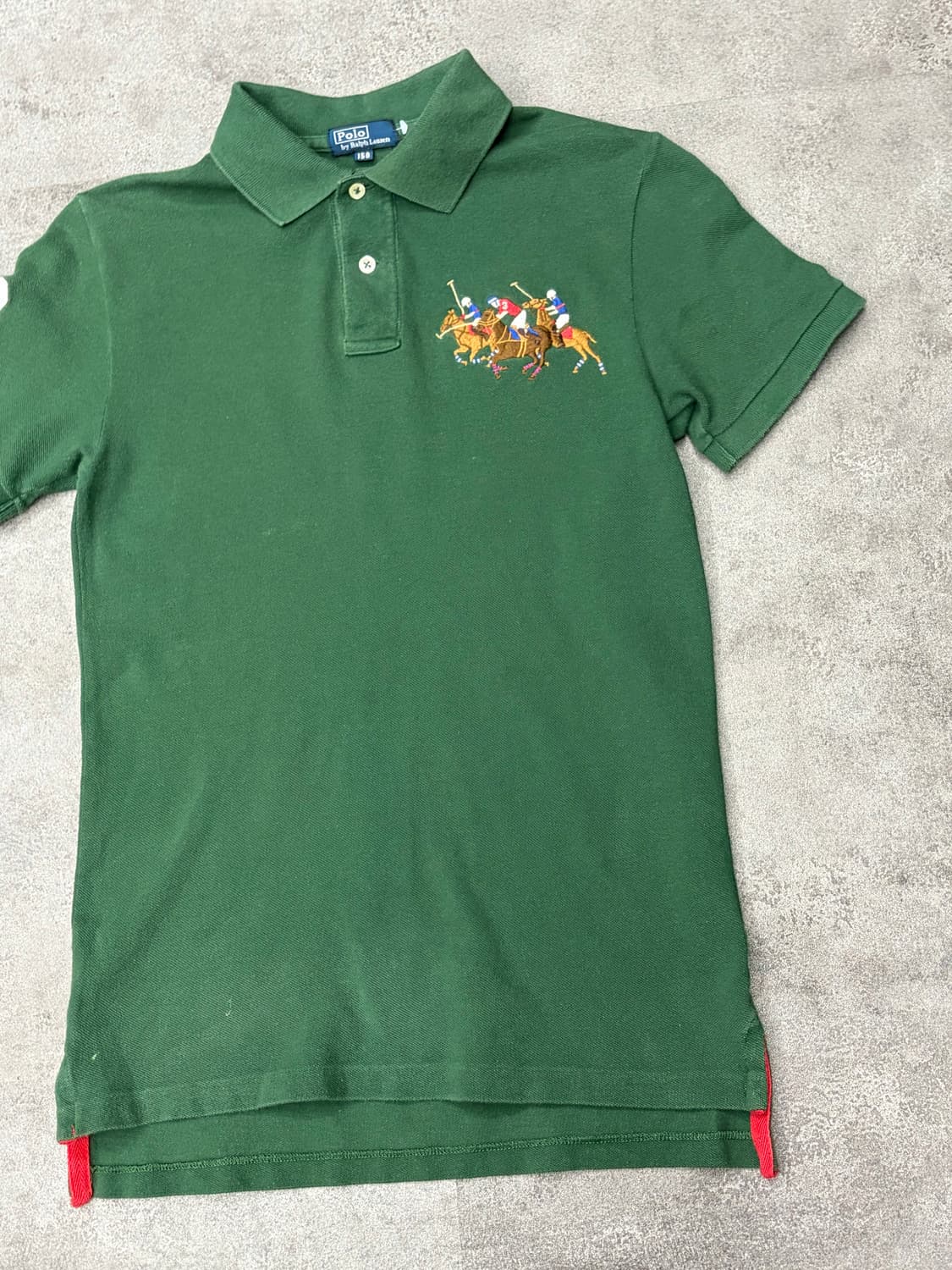 폴로 랄프로렌 빅포니 그린 폴로 반팔티 상품이미지3