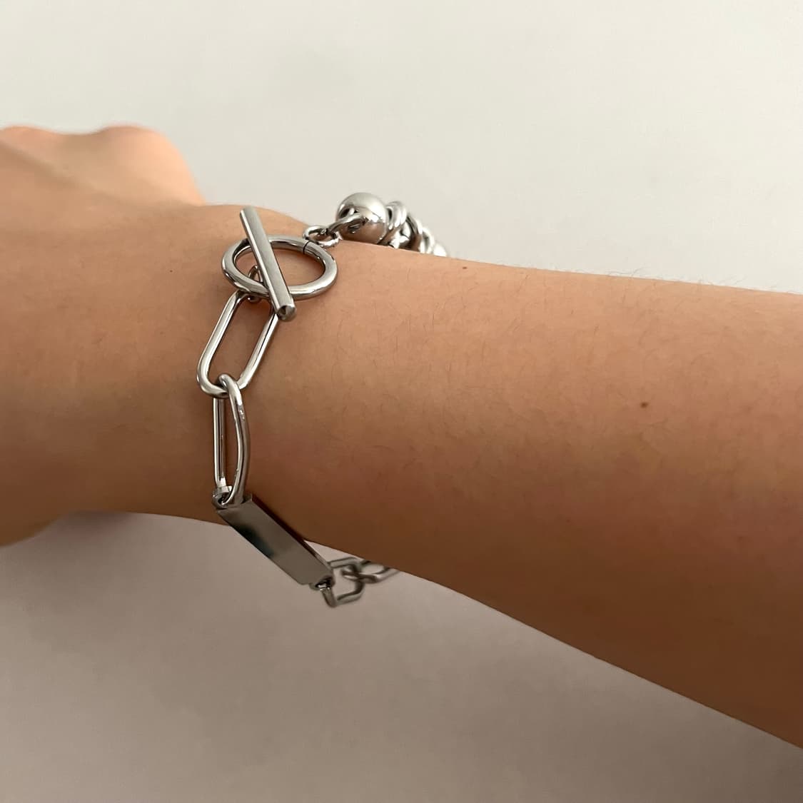 체인 믹스 팔찌 상품이미지3