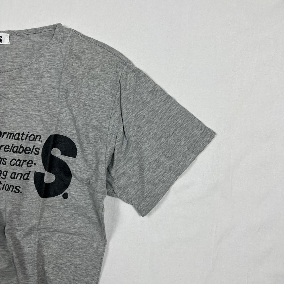 80‘s i.s. 이세이스포츠 issey sport 레터링 반팔티 상품이미지3