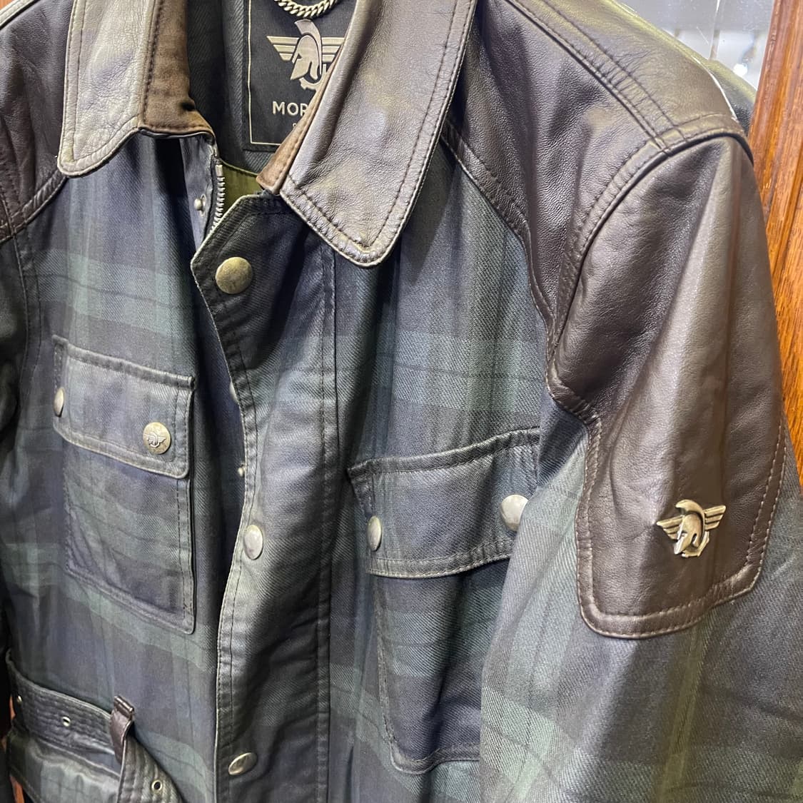 MORUNGE WILLIAM JACKET BLACKWATC 상품이미지3