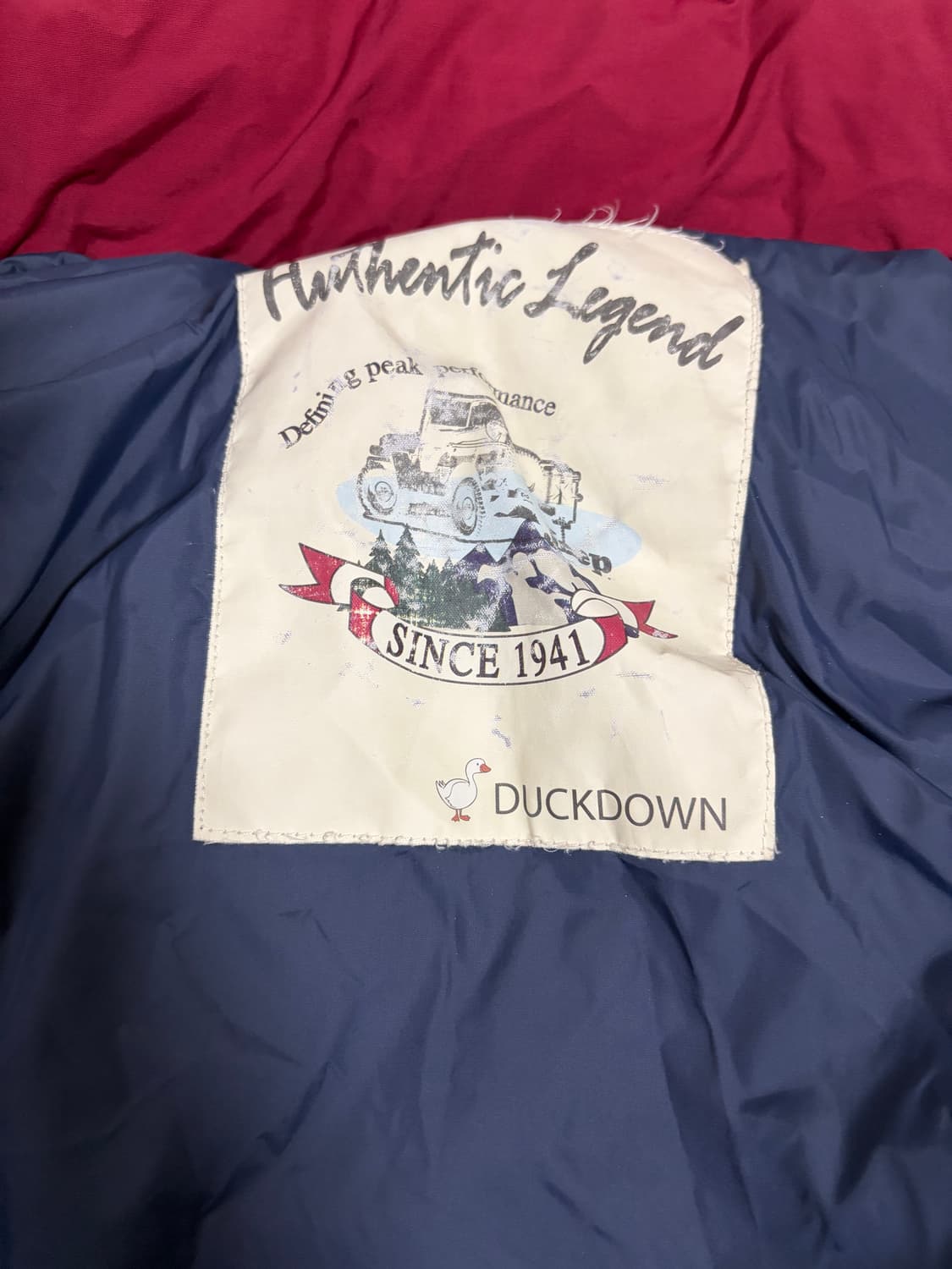 JEEP 노르딕 패턴 패딩조끼 상품이미지4