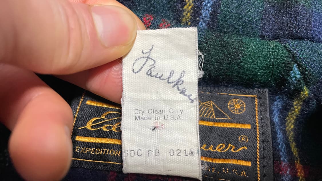 USA 90s 미국 빈티지 에디바우어 네이비 마운틴 아웃도어 필드 자켓 상품이미지8