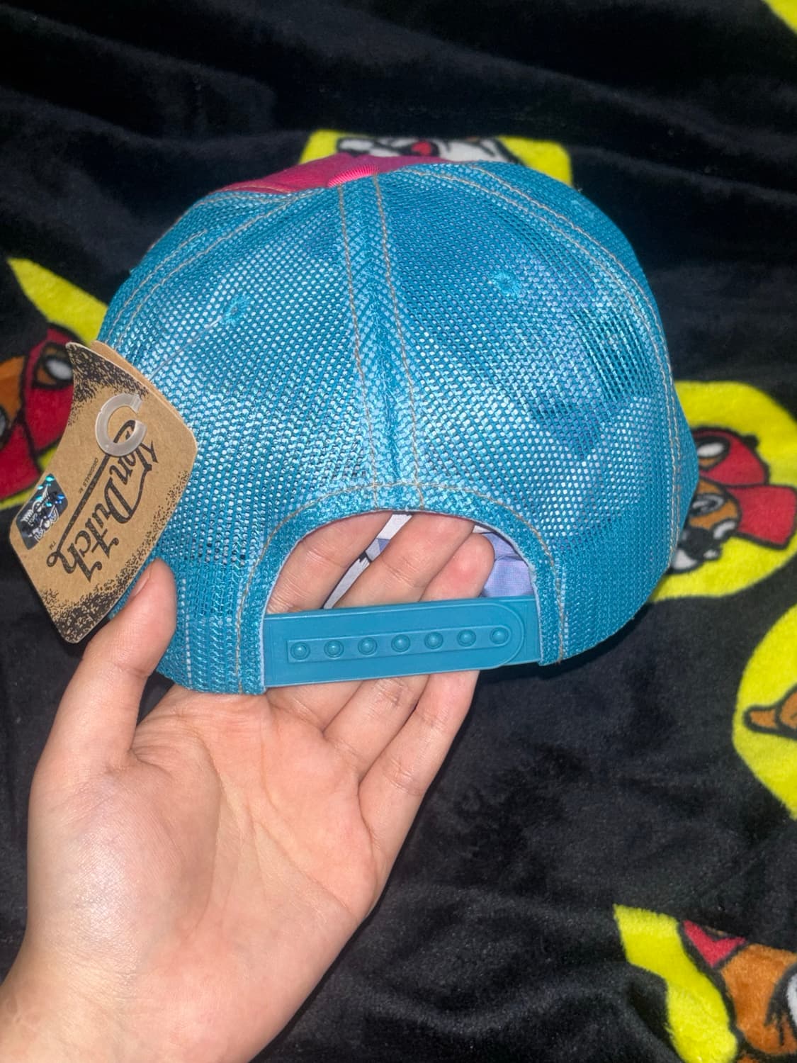 🚨연말세일🚨Von dutch pink+sky blue cap 상품이미지4