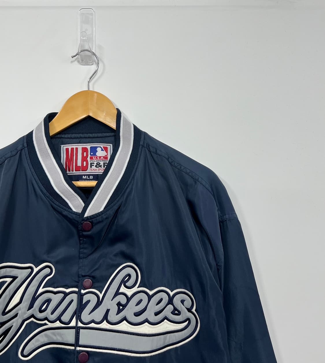 MLB 뉴욕 양키스 F&F 올드스쿨 스타디움 바시티 자켓 상품이미지3