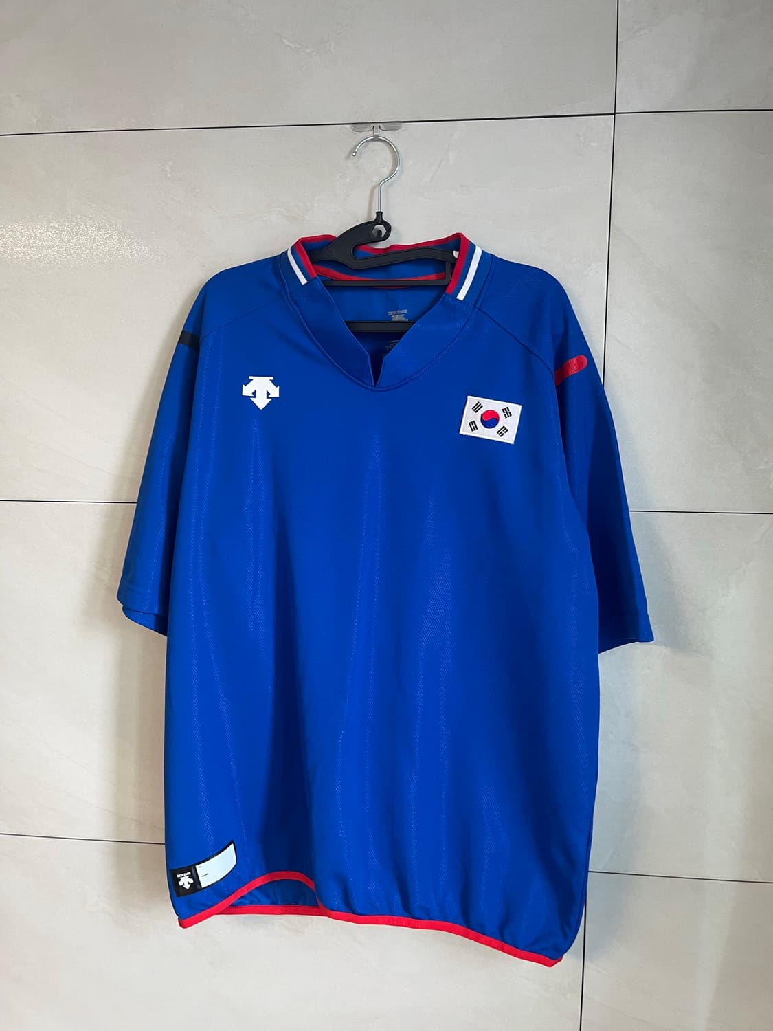 데상트 팀코리아 대한민국 국대 야구 유니폼 (L size)  상품이미지4