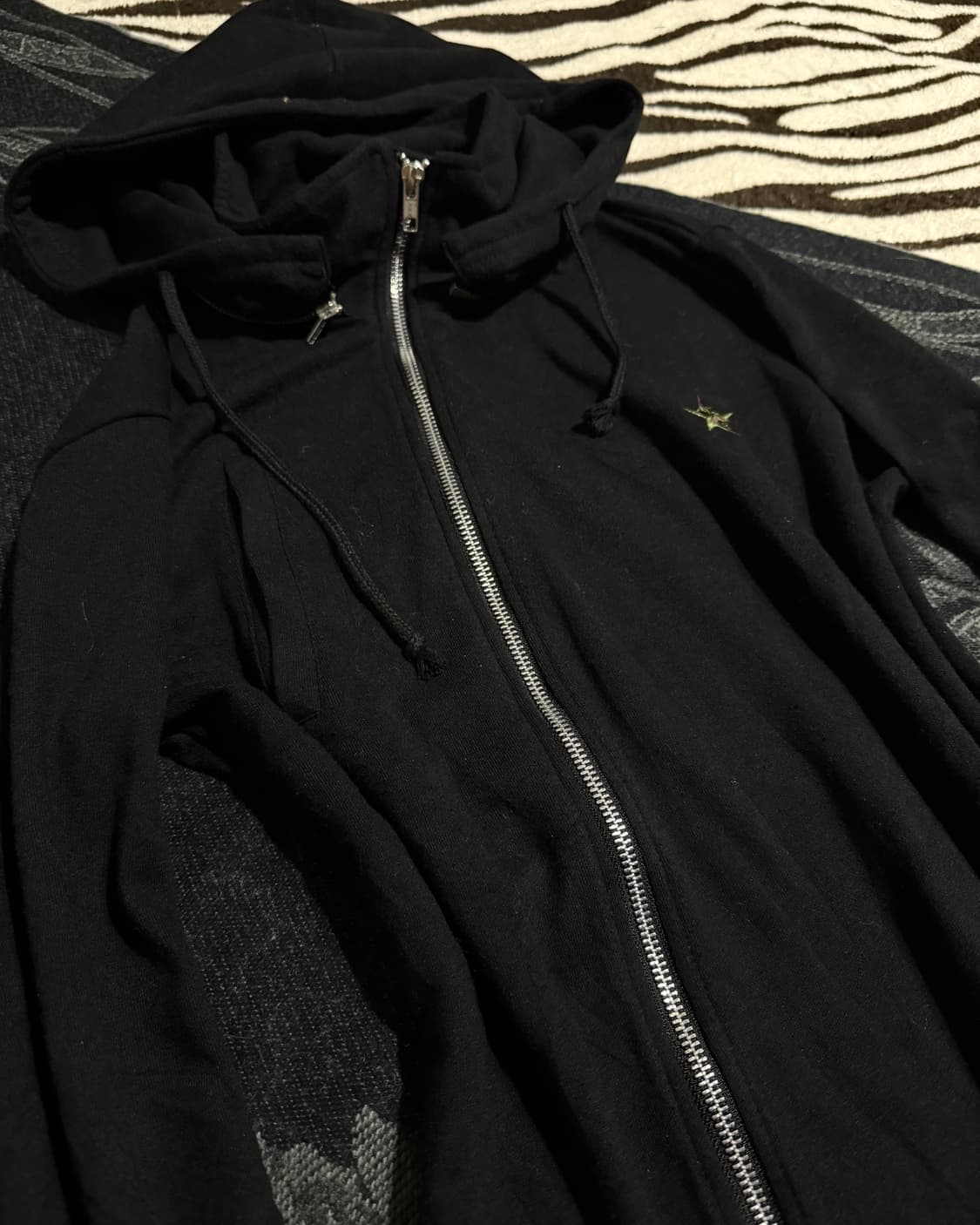 PPFM diagonal line hoodie 상품이미지4