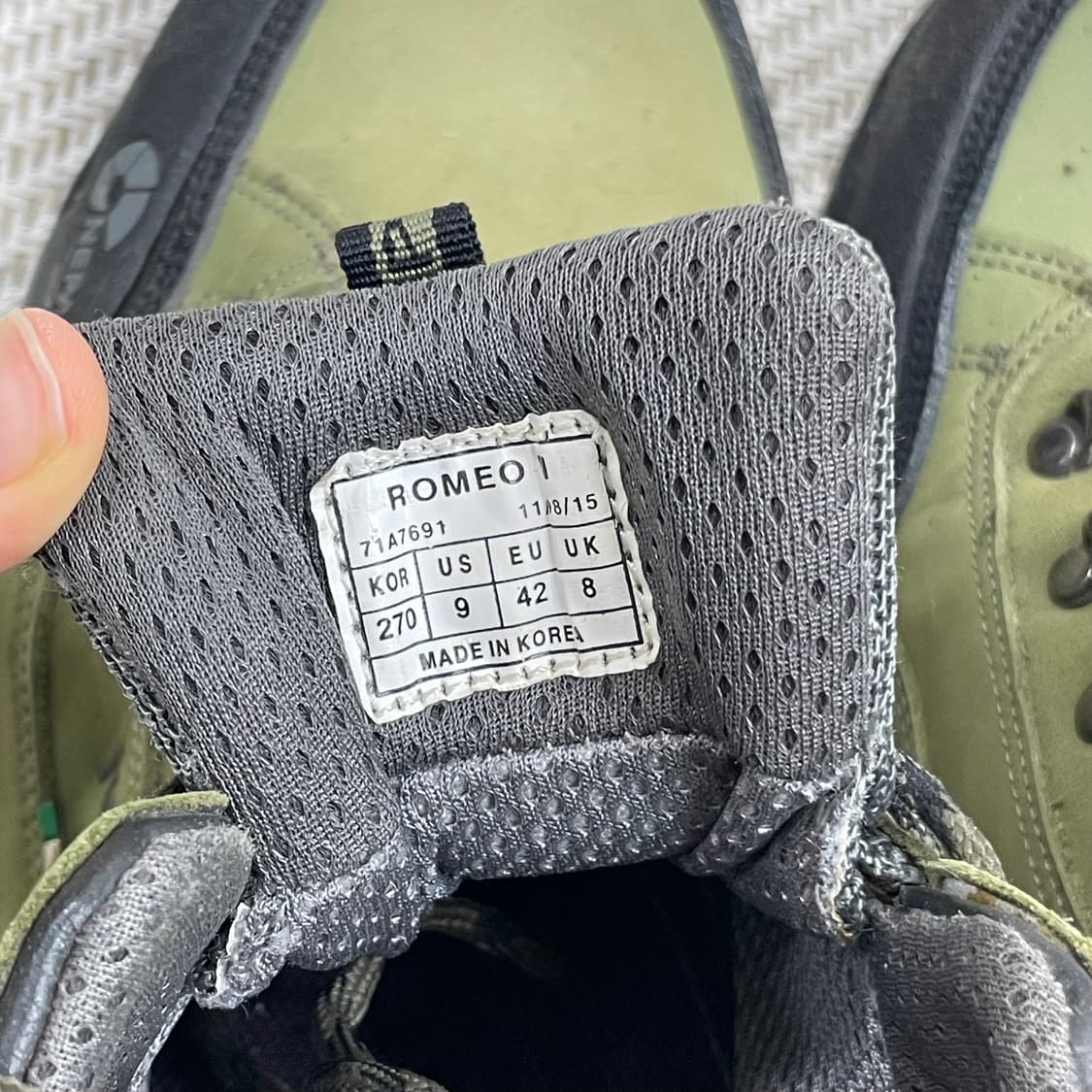 NEPA 로메오1 등산화 270mm 상품이미지7