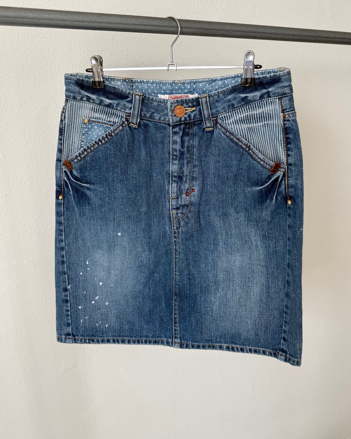 Cube sugar 데님 스커트 상품이미지3