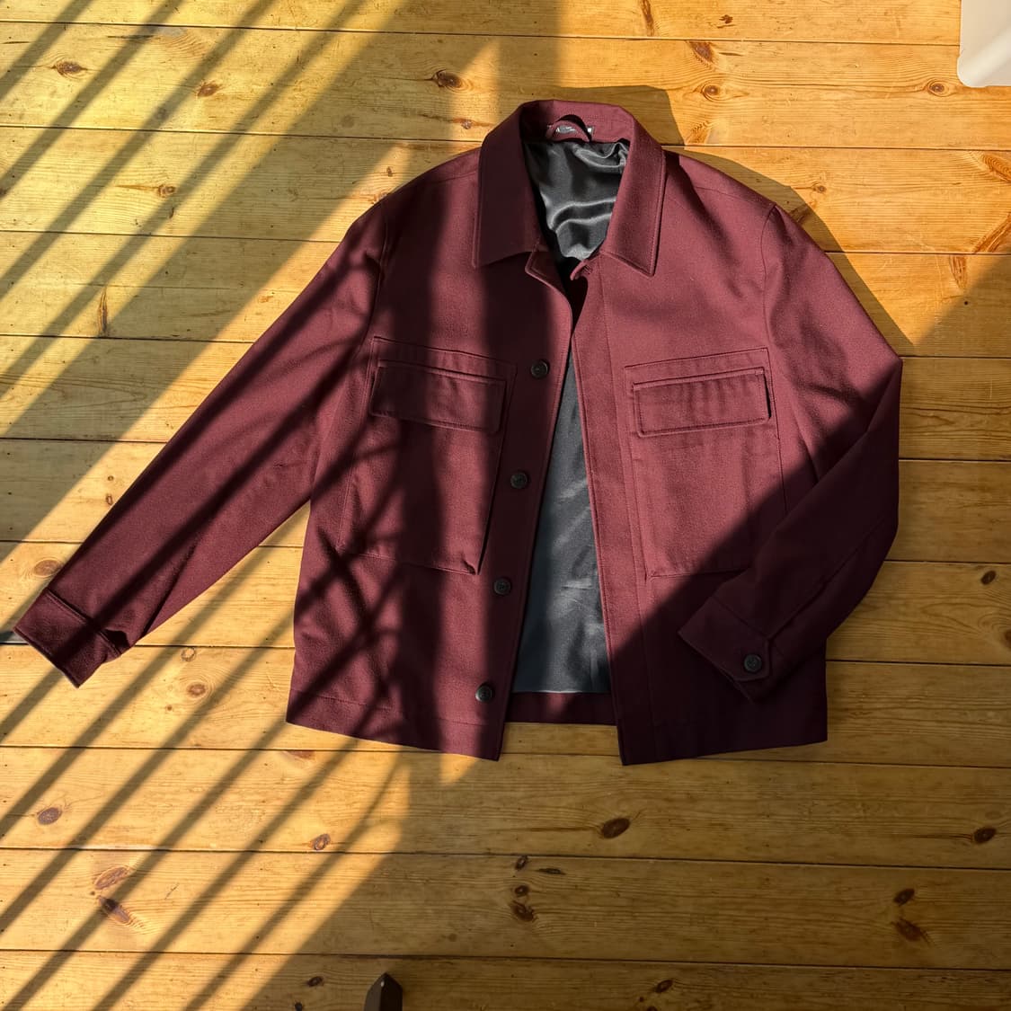 자라 비스코스 셔츠 자켓 상품이미지2