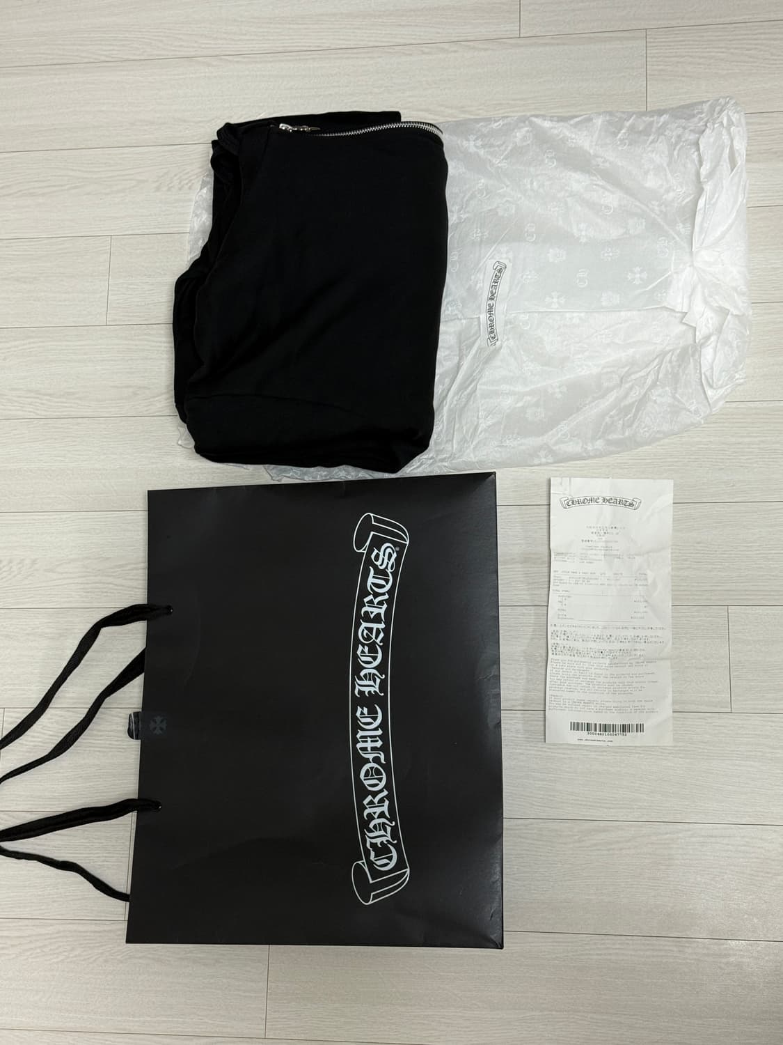 크롬하츠 홀스슈 오사카 후드집업 L사이즈 상품이미지9