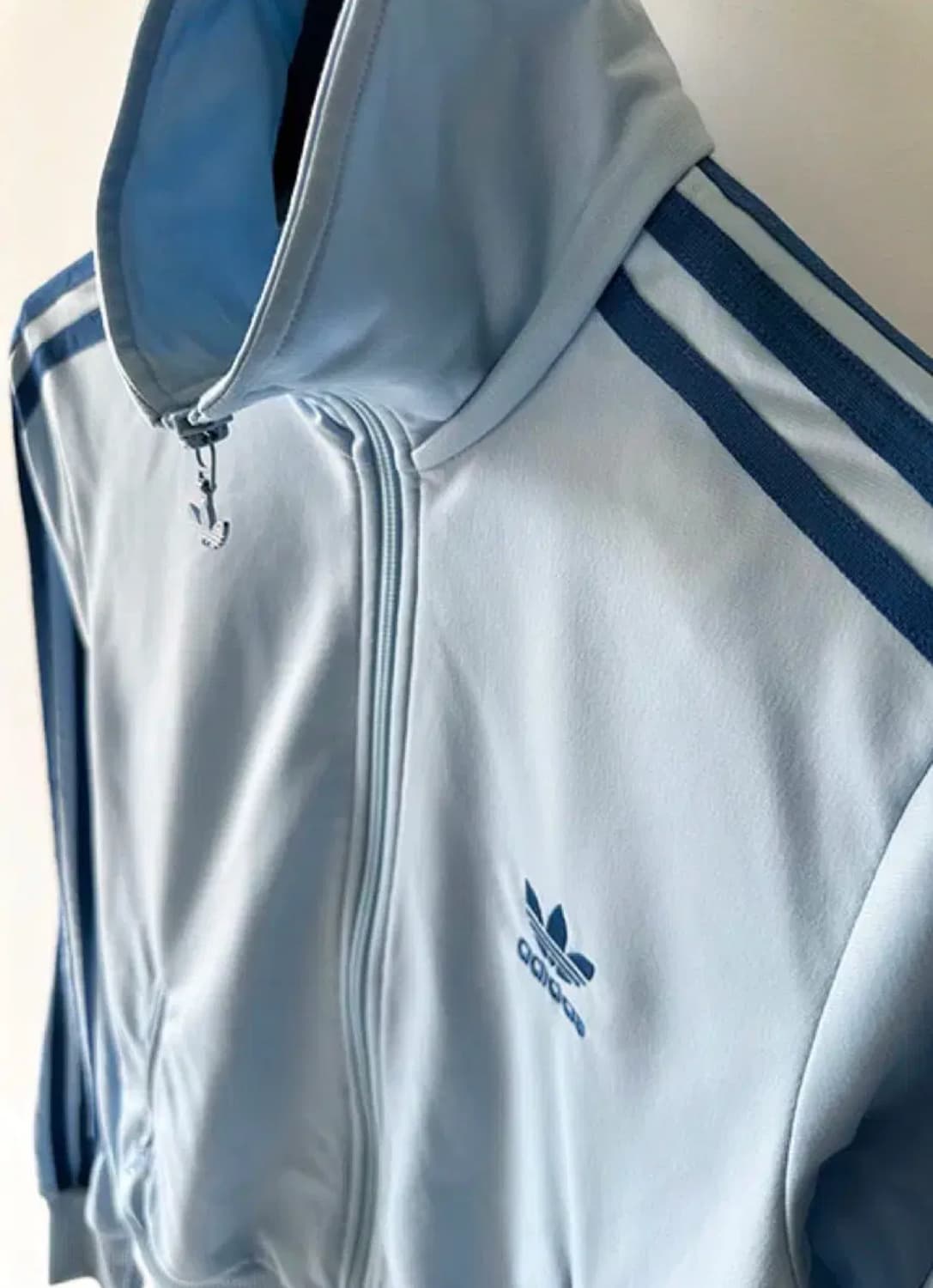 [95] 아디다스 파이어버드 스카이블루 휘귀 져지 트랙탑 상품이미지5