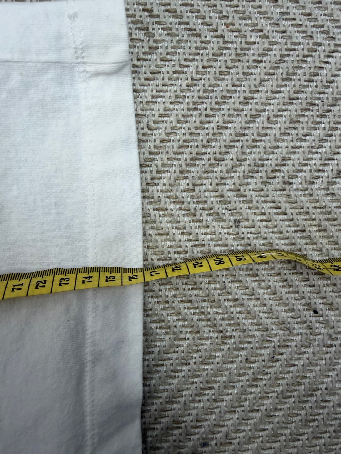 정품) 오프화이트 남성 반팔티 M 상품이미지9