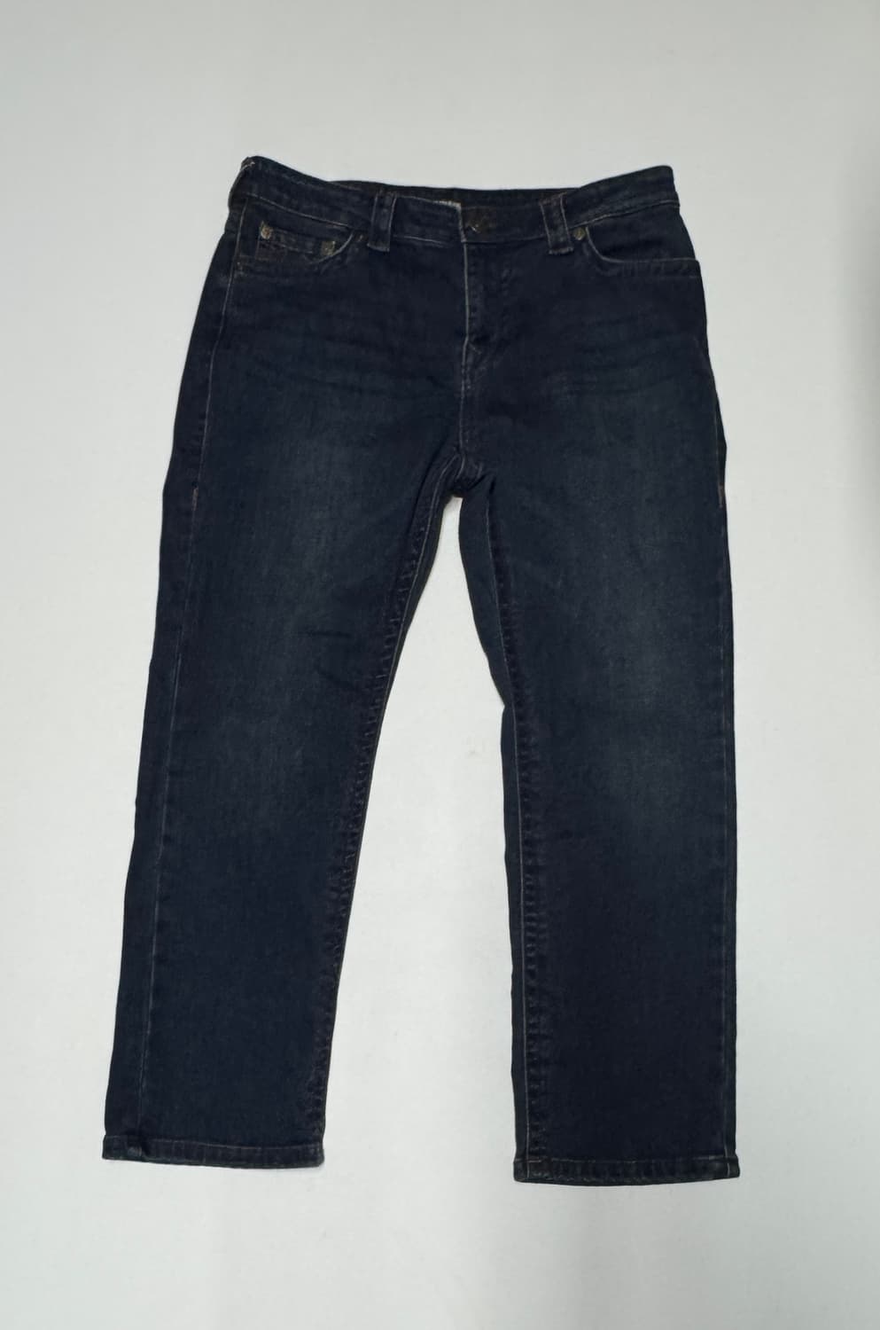 여성 트루릴리젼 22년도 빈티지 워싱 데님팬츠 33.8인치 상품이미지1