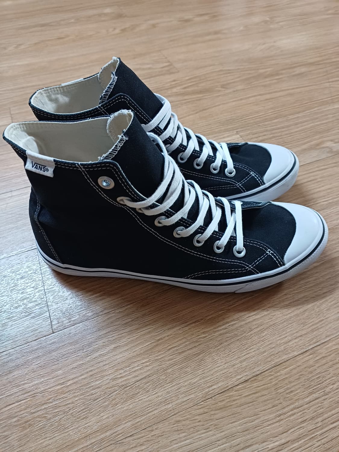 반스 블랙 캔버스 하이탑 270 vans 컨버스 척 275 상품이미지1