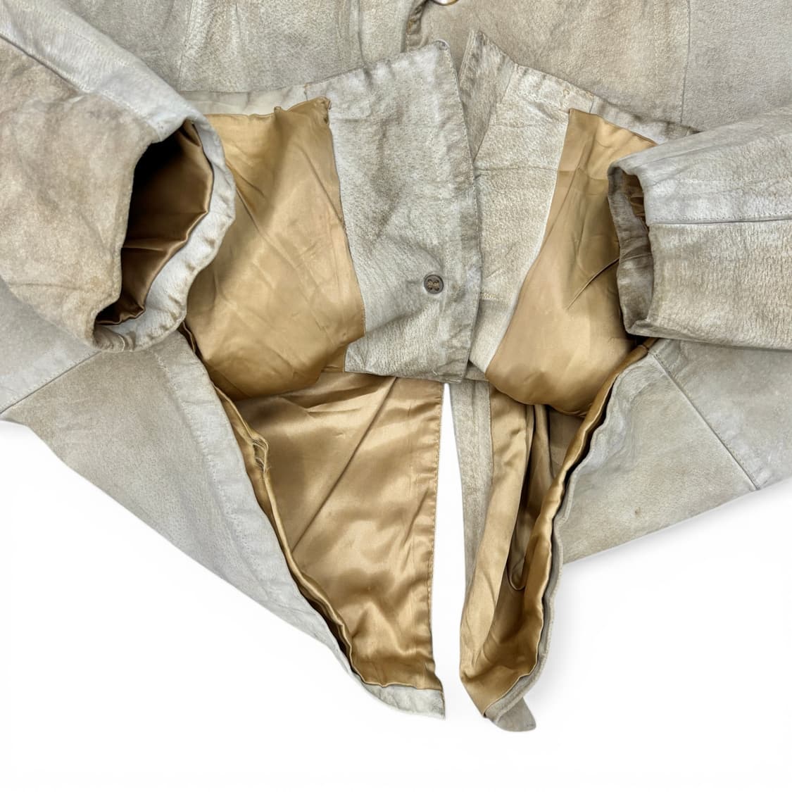 70's 벨티드 레더 자켓 상품이미지5