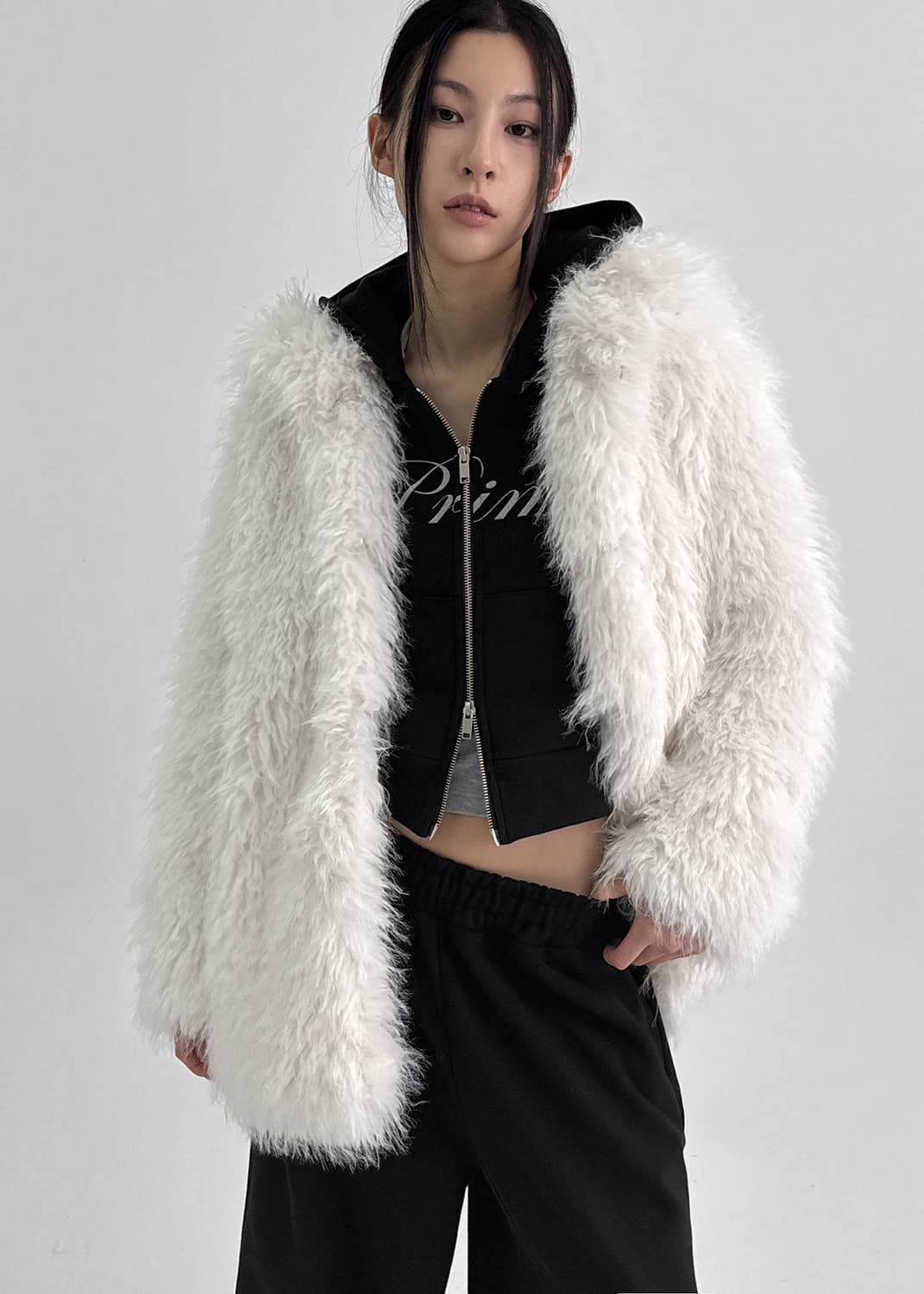 블랙업 퍼자켓 상품이미지2