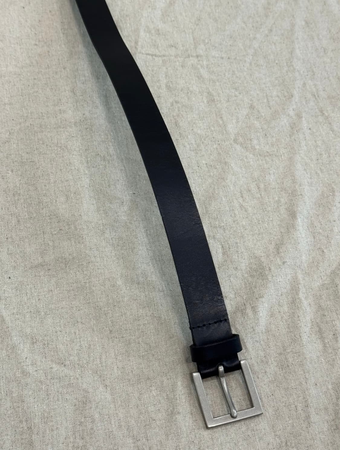 요지야마모토 레더 벨트 상품이미지4