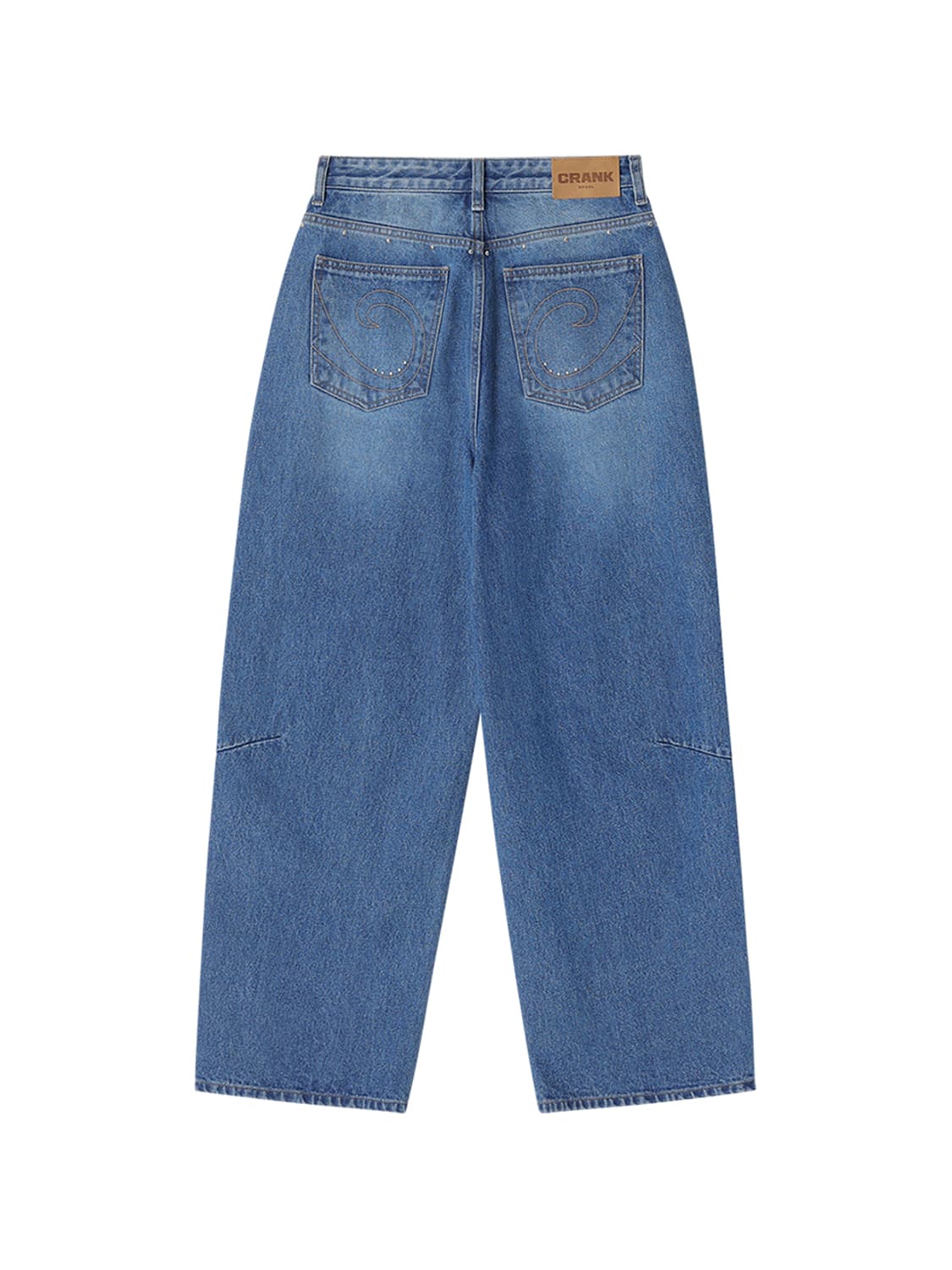 STUD WIDE JEANS_BLUE  상품이미지2