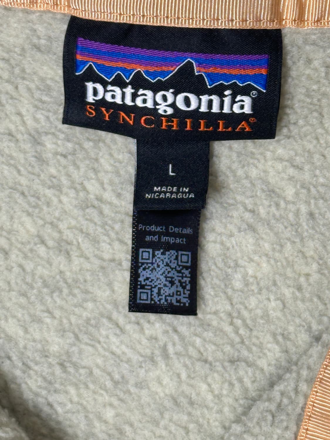 파타고니아 신칠라 어에룸 피치 (오트밀) 상품이미지7