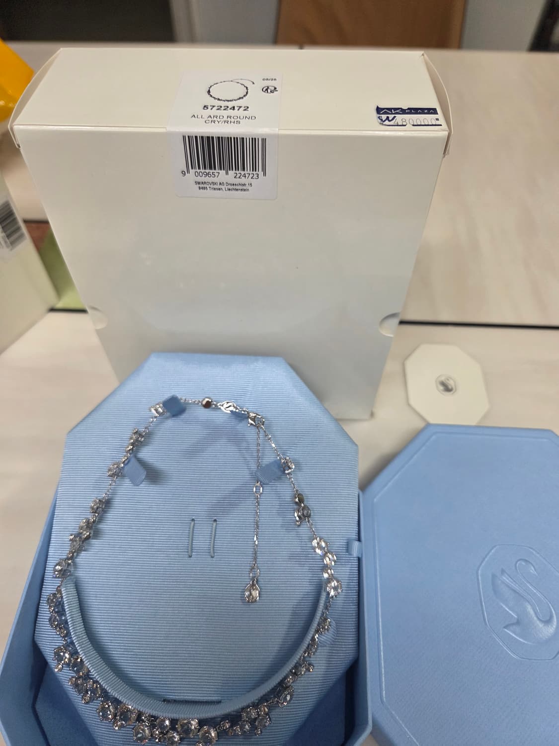 정가48만~새제품)스와로브스키 별빛 크리스탈 목걸이 정품 상품이미지7