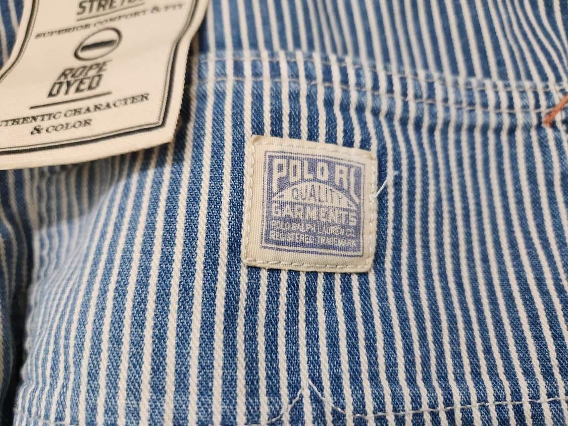 폴로랄프로렌 덩거리 스트라이프 카펜터 팬츠 상품이미지8