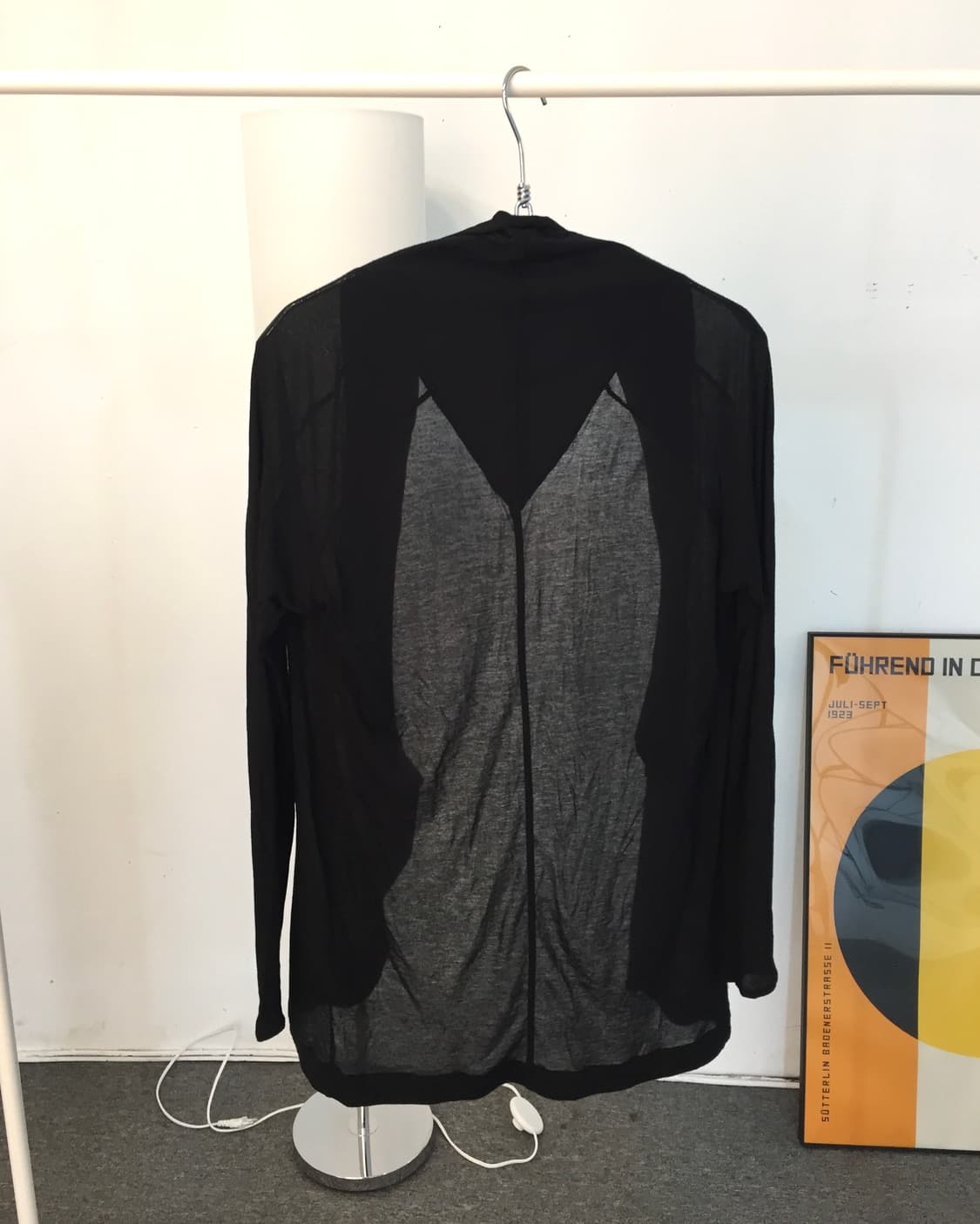 Helmut Lang 슬림핏 드레이프 가디건 상품이미지1