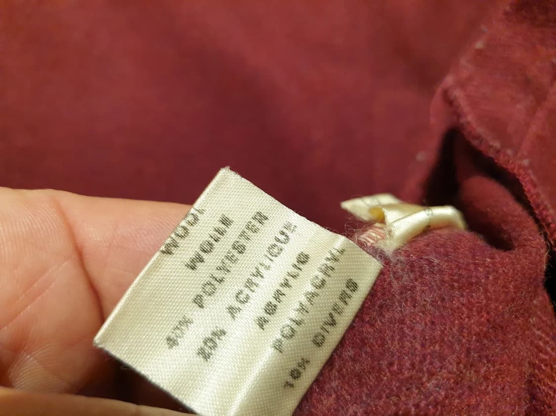 old Givenchy 울 블루종 상품이미지10