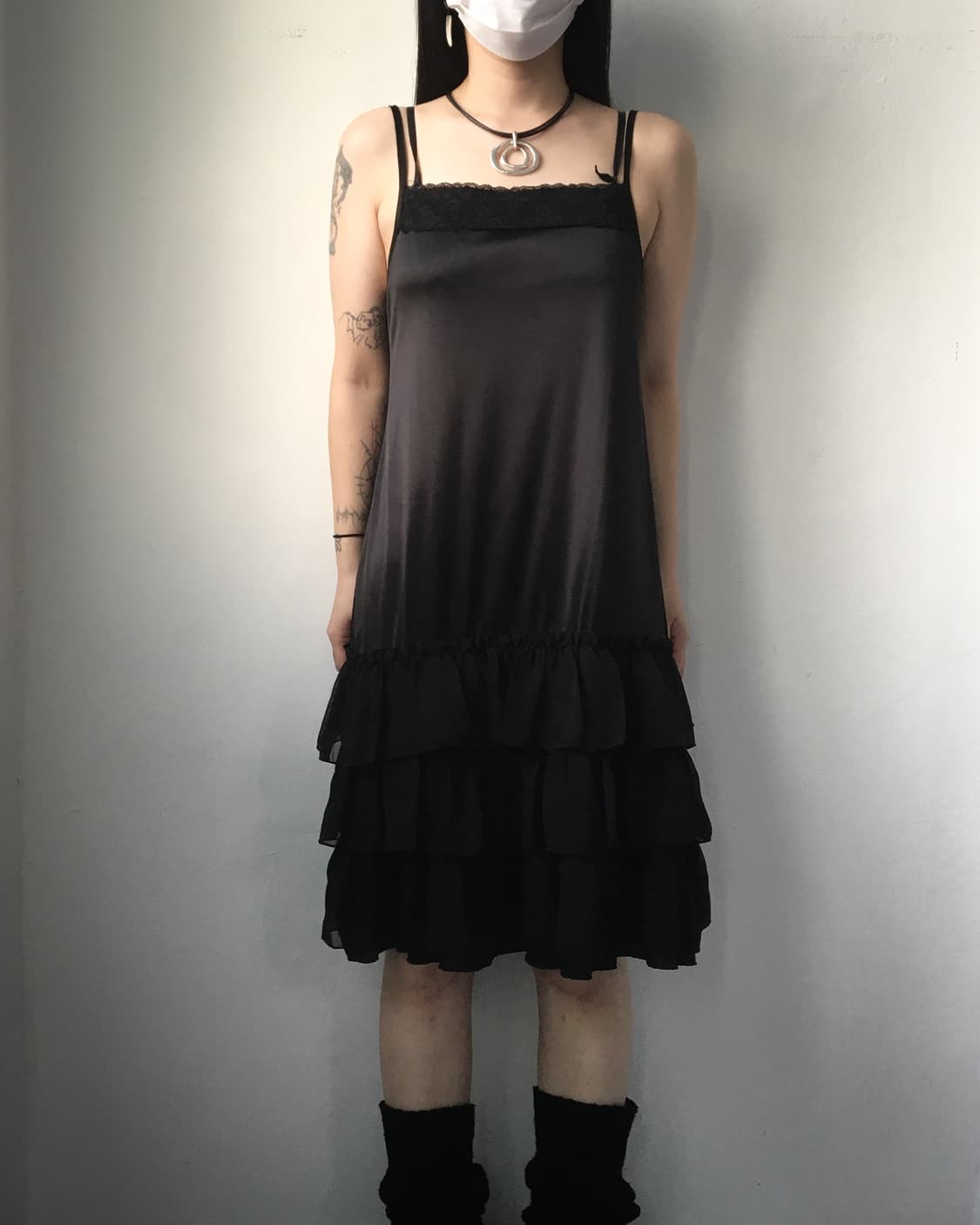 Frill slip onepiece 상품이미지7