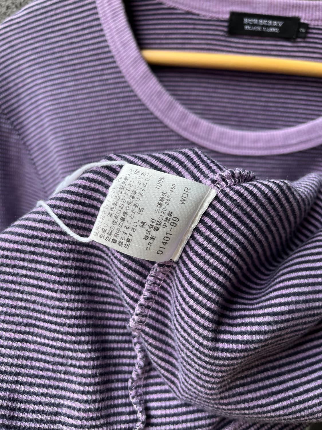 BURBERRY 버버리 로고 롱슬리브 상품이미지9