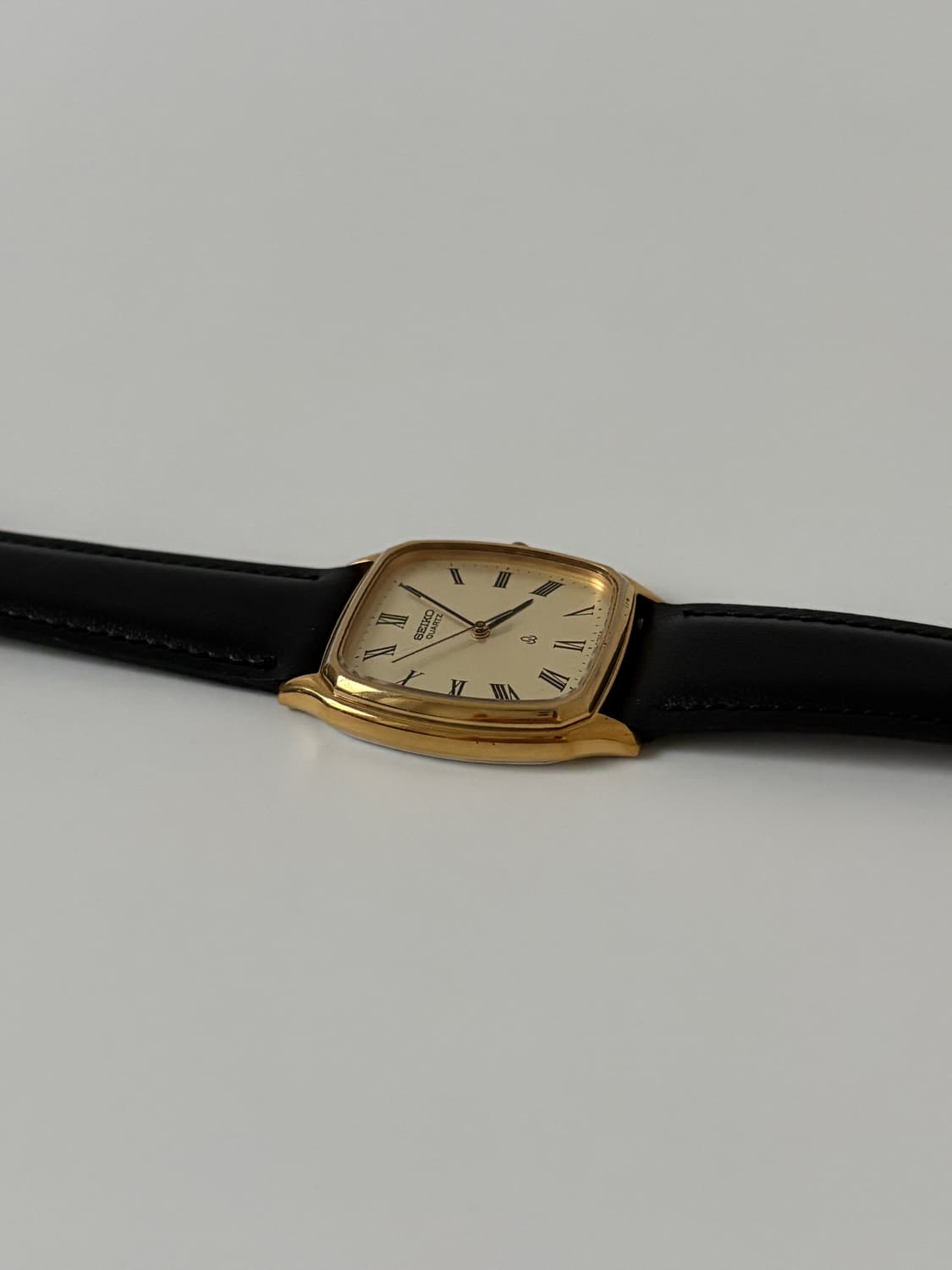 1980s Chariot Roman Gold Tank Quartz 상품이미지6