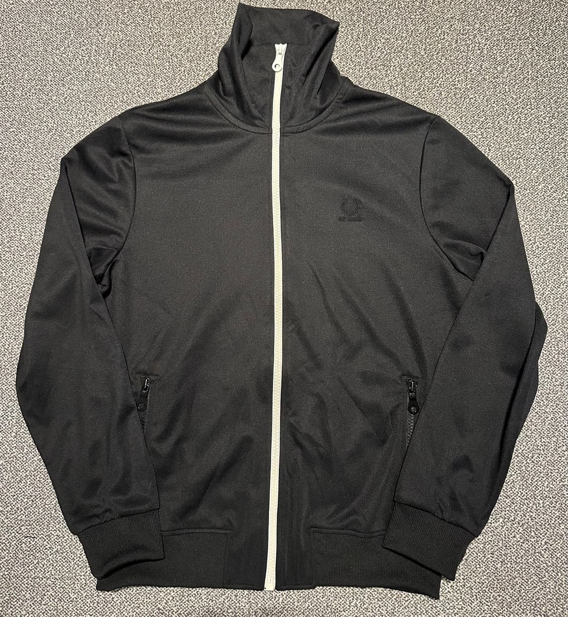 라프시몬스 X 프레드페리 트랙탑 블랙 38 상품이미지1