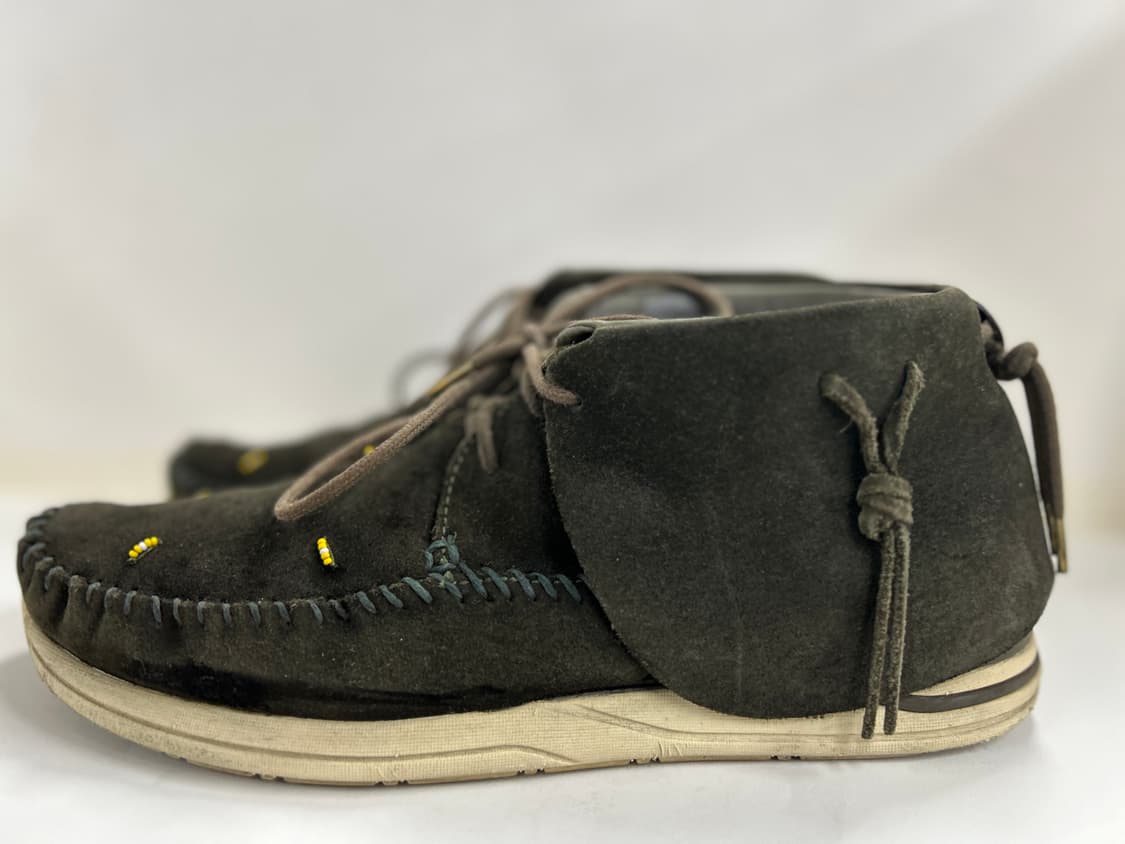 VISVIM 비즈빔 올리브 스웨이드 FBT 하프달러콘초 커스텀 9.5 상품이미지3