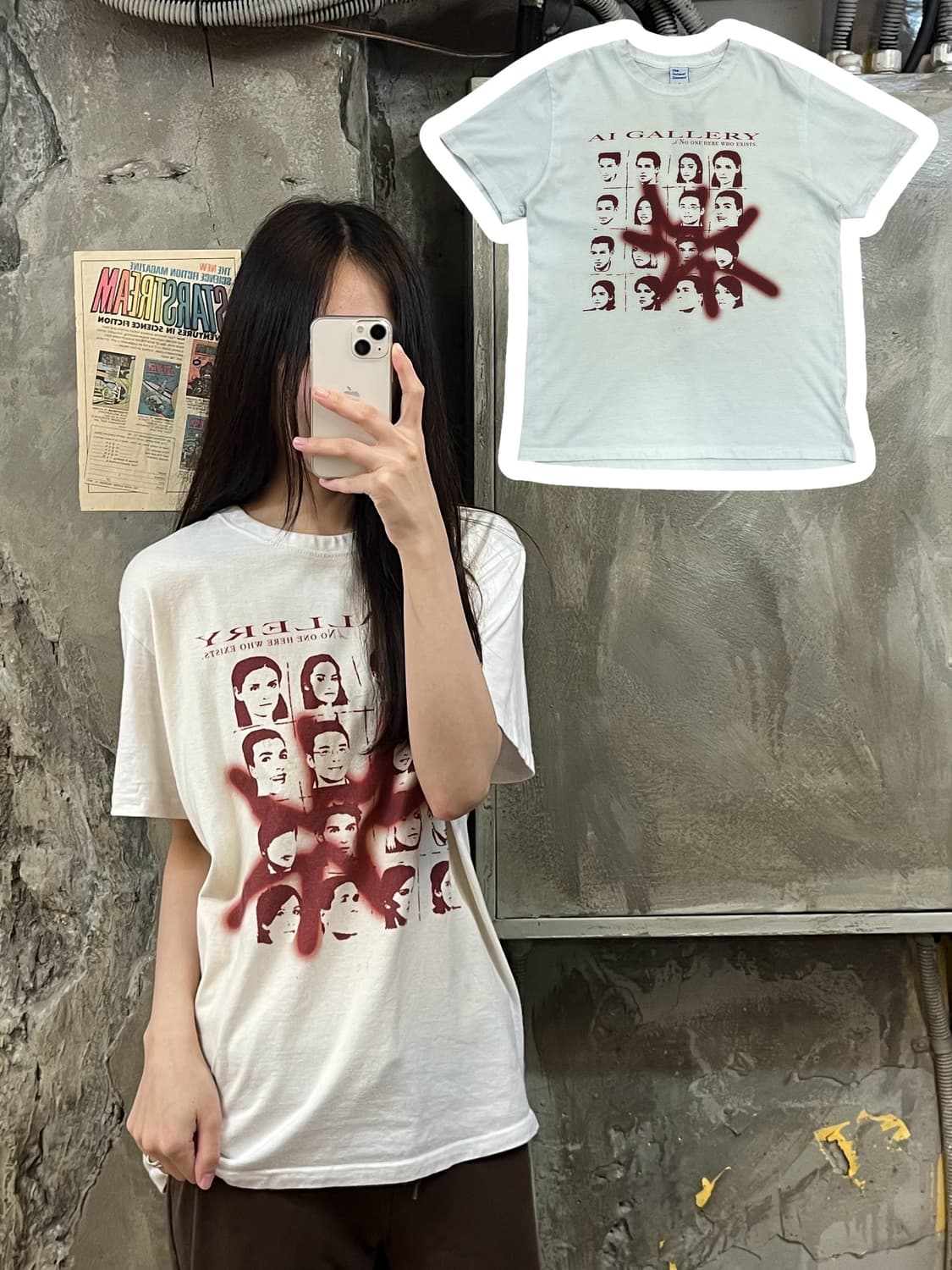더콜디스트모먼트 반팔티 화이트 S #csz409 상품이미지1