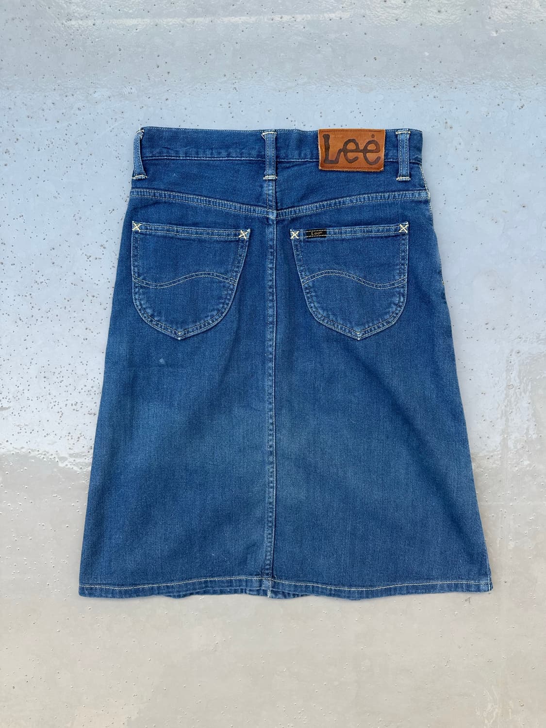 [리] •Lee X Lowrys Farm Denim Skirt 상품이미지3