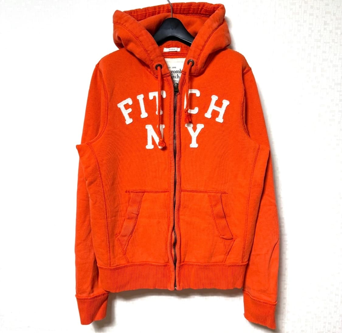 🧡아베크롬비 빅로고 오렌지 후드집업🧡 상품이미지1