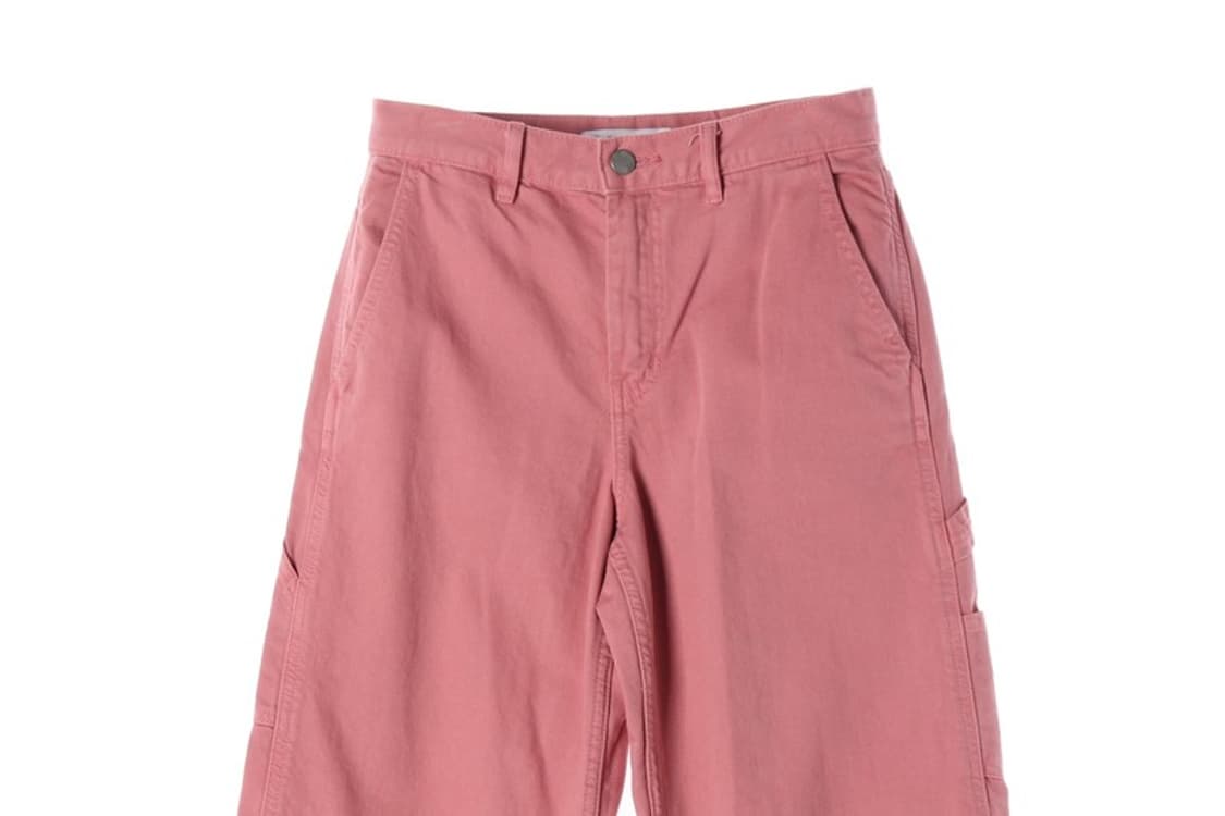 유니클로 x JW 앤더슨 릴랙스 페인터 워크 팬츠 핑크 23 상품이미지3