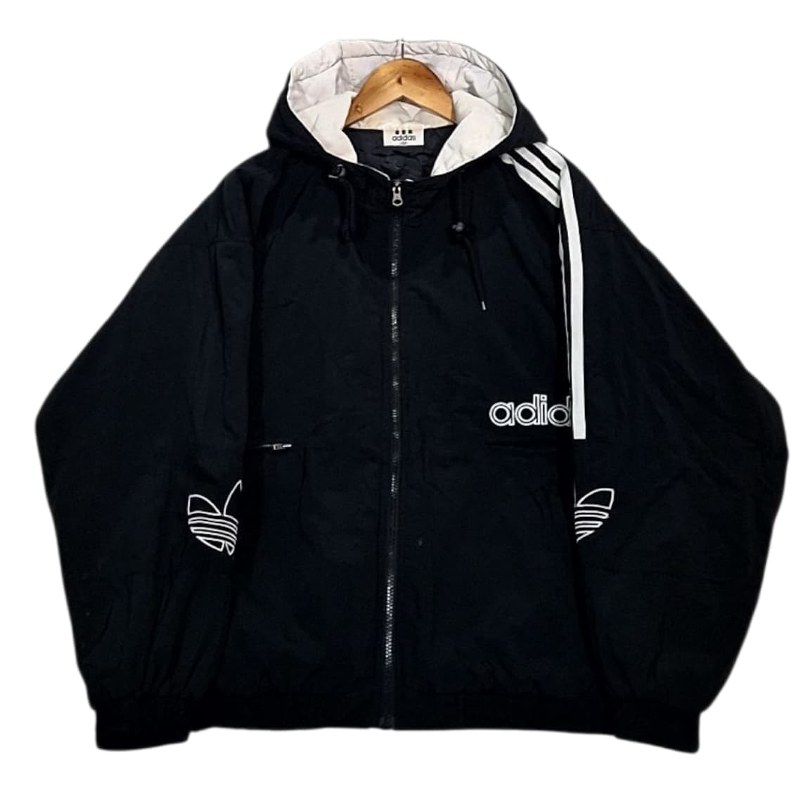 Adidas 아디다스 빅 트레포일 후드 점퍼 상품이미지1