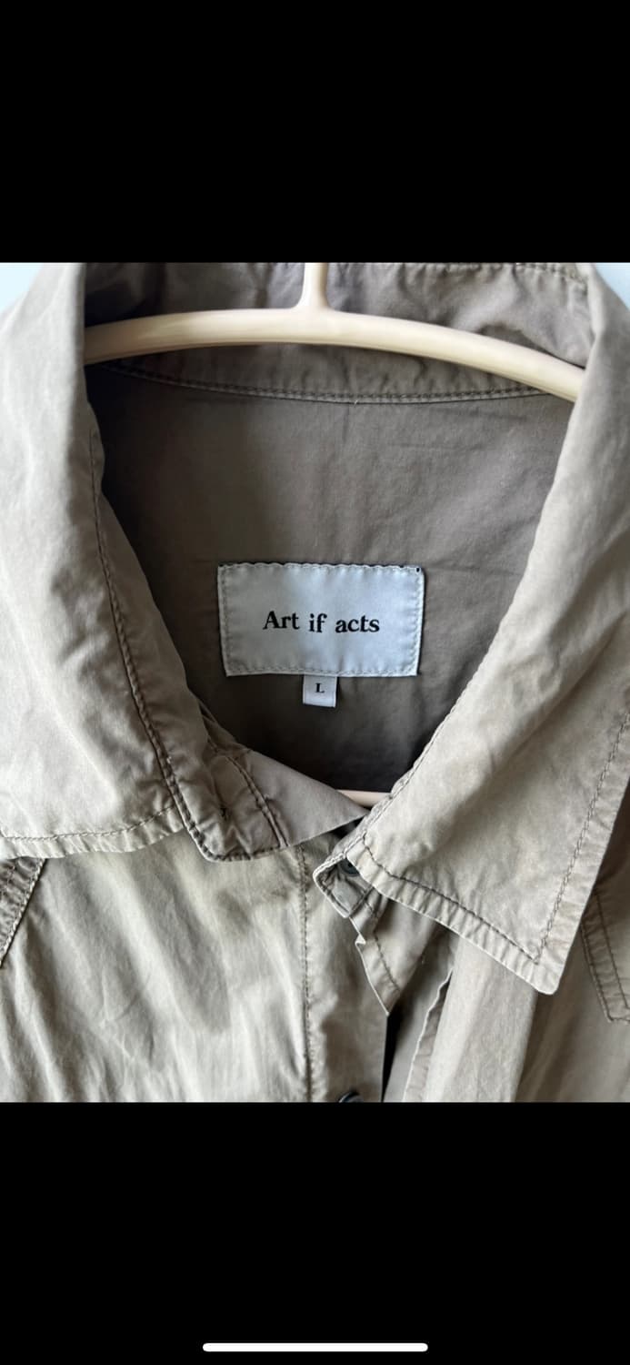Art if acts의 Washed Western Half Shirt 상품이미지7